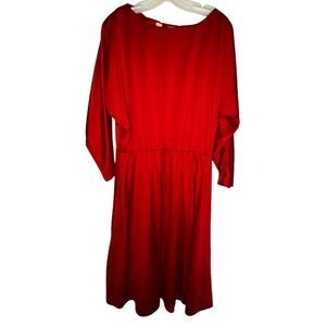 Vintage Sears Red‎ Dress